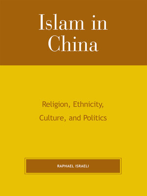 cover image of Islam in China